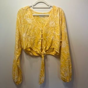 Sunflower Urban Outfitters blouse